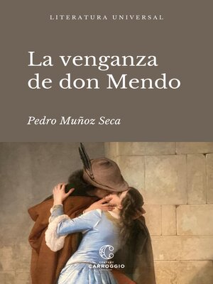 cover image of La venganza de don Mendo